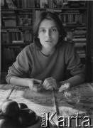 1984, Poznań, Polska.
Sławomira Piasecka.
Fot. Joanna Helander, zbiory Ośrodka KARTA