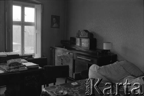 1976-1978, Ruda Śląska, woj. katowickie, Polska.
Wnętrze mieszkania.
Fot. Joanna Helander, zbiory Ośrodka KARTA