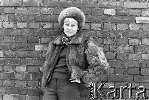 1976-1978, Ruda Śląska, woj. katowickie, Polska.
Dorota Koloch.
Fot. Joanna Helander, zbiory Ośrodka KARTA
