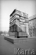 1988, Nowa Huta, Polska
Remont pomnika Włodzimierza Lenina.
Fot. Piotr Dylik, zbiory Ośrodka KARTA
