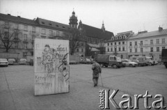 1990, Kraków, Polska.
Plac Wolnica na Kazimierzu.
Fot. Piotr Dylik, zbiory Ośrodka KARTA
