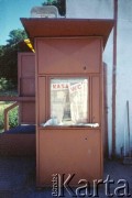 1999, Polska.
Kasa przy publicznej toalecie.
Fot. Piotr Dylik, zbiory Ośrodka KARTA