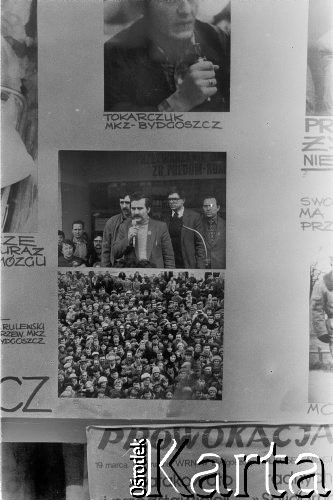 22.03.1981, Gdańsk, Polska.
Pogotowie strajkowe po wydarzeniach bydgoskich (pobicie działaczy NSZZ 