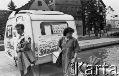 1989, Bydgoszcz, Polska.
Kampania przed wyborami do parlamentu. Plakaty Komitetu Obywatelskiego 
