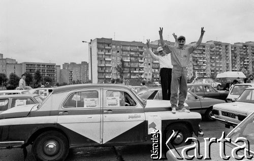 3.06.1989, Gdańsk, Polska.
Rajd 