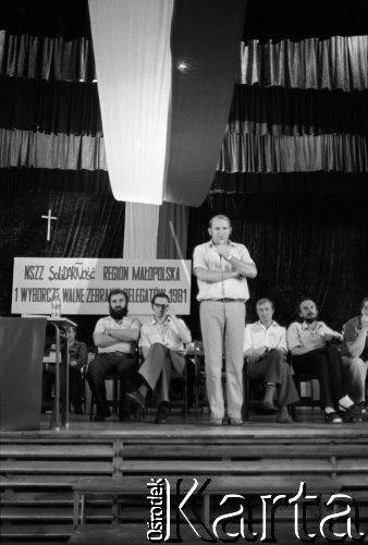 10-12.07.1981, Tarnów, Polska.
I Walne Zebranie Delegatów NSZZ 