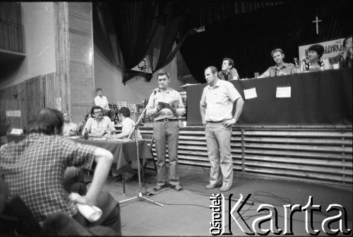 10-12.07.1981, Tarnów, Polska.
I Walne Zebranie Delegatów NSZZ 