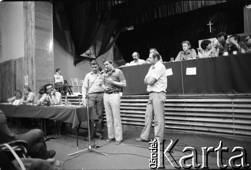 10-12.07.1981, Tarnów, Polska.
I Walne Zebranie Delegatów NSZZ 