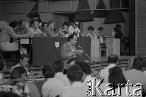 10-12.07.1981, Tarnów, Polska.
I Walne Zebranie Delegatów NSZZ 