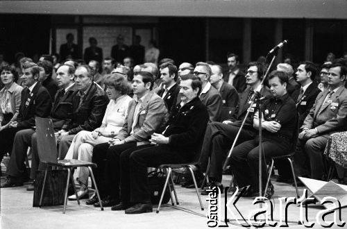 5-10.09.1981, Gdańsk, Polska.
Pierwsza tura I Krajowego Zjazdu Delegatów NSZZ 