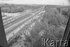 1.05.1983, Kraków, Polska.
Nowa Huta, niezależna manifestacja. 
Fot. Witold Górka, zbiory Ośrodka KARTA