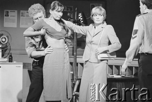 Czerwiec 1982, Łódź, Polska.
Teatr im. Stefana Jaracza. Przedstawienie 