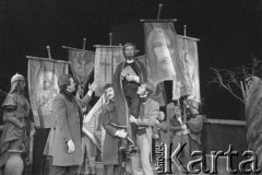 Marzec 1986, Kraków, Polska.
Teatr im. Juliusza Słowackiego. Przedstawienie: