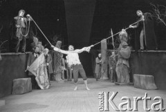 Marzec 1986, Kraków, Polska.
Teatr im. Juliusza Słowackiego. Przedstawienie: 