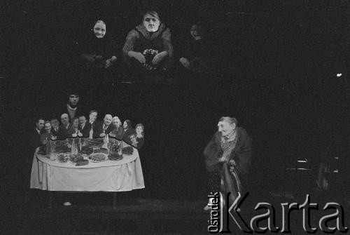 Listopad 1982, Łódź, Polska.
Teatr im. Stefana Jaracza. Przedstawienie: 