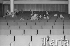 Listopad 1982, Łódź, Polska.
Teatr im. Stefana Jaracza. Przedstawienie 