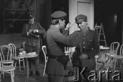 Listopad 1982, Łódź, Polska.
Teatr im. Stefana Jaracza. Przedstawienie 