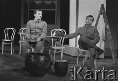 Listopad 1982, Łódź, Polska.
Teatr im. Stefana Jaracza. Przedstawienie 