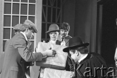 Listopad 1982, Łódź, Polska.
Teatr im. Stefana Jaracza. Przedstawienie: 