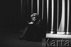 Marzec 1983, Łódź, Polska.
Teatr im. Stefana Jaracza. Przedstawienie 