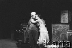 Marzec 1983, Łódź, Polska.
Teatr im. Stefana Jaracza. Przedstawienie 
