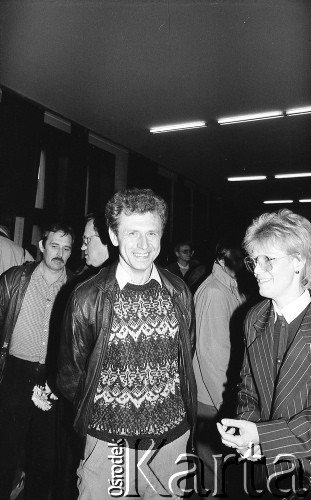 17.04.1989, Warszawa, Polska.
Sąd Wojewódzki w Warszawie. Rozprawa sądowa w sprawie ponownej rejestracji NSZZ 