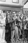 Maj 1989, Wrocław, Polska. 
Kampania wyborcza Komitetu Obywatelskiego 