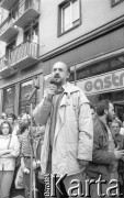 Maj 1989, Wrocław, Polska.
Kampania wyborcza Komitetu Obywatelskiego 