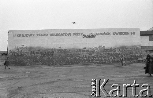 20-25.04.1990, Gdańsk, Polska.
II Krajowy Zjazd Delegatów NSZZ 