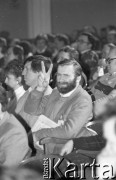 2-4.03.1990, Wrocław, Polska.
Piotr Bednarz na II Walnym Zebraniu Delegatów NSZZ 