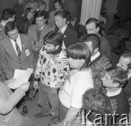 2-4.03.1990, Wrocław, Polska.
Uczestnicy II Walnego Zebrania Delegatów NSZZ 