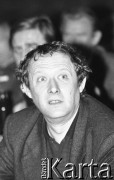 26-27.01.1991, Warszawa, Polska.
Adam Michnik na I Krajowym Zjeździe Ruchu Obywatelskiego - Akcja Demokratyczna (ROAD).
Fot. Mieczysław Michalak, zbiory Ośrodka KARTA