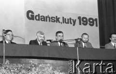 23-24.02.1991, Gdańsk, Polska.
Obrady III Krajowego Zjazdu Delegatów NSZZ 