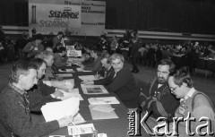 23-24.02.1991, Gdańsk, Polska.
Obrady III Krajowego Zjazdu Delegatów NSZZ 