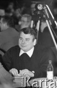 23-24.02.1991, Gdańsk, Polska.
Bogdan Borusewicz podczas obrad III Krajowego Zjazdu Delegatów NSZZ 