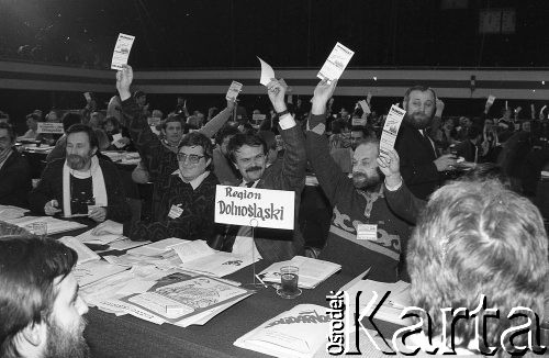 23-24.02.1991, Gdańsk, Polska.
III Krajowy Zjazd Delegatów NSZZ 