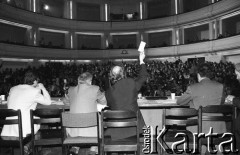 23-24.04.1994, Warszawa, Polska.
Kongres założycielski Unii Wolności. 
Fot. Mieczysław Michalak, zbiory Ośrodka KARTA