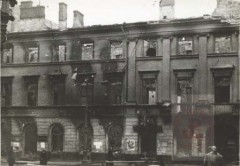 1943-1945, Warszawa. 
Ruiny getta. 
Fot. NN, Studium Polski Podziemnej w Londynie