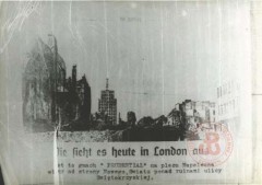 1944-1945, Warszawa. 
Niemiecki plakat propagandowy 