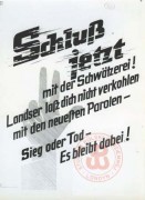 1939-1945, brak miejsca.
Niemiecki plakat propagandowy 