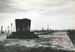1950-1980, Oświęcim. 
Pomnik pamięci ofiar zespołu obozów koncentracyjnych Auschwitz-Birkenau. 
Fot. NN, Studium Polski Podziemnej w Londynie