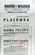 1943, brak miejsca. 
Polska prasa podziemna: 