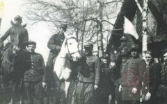 Luty 1944, okolice Wilna. 
Inspekcja majora Macieja Kalenkiewicza ps. 