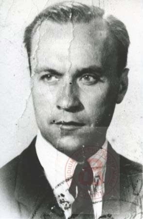 1939-1944, brak miejsca.  
Kapitan Lucjan Mileski. 
Fot. NN, Studium Polski Podziemnej w Londynie
