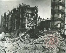 1944-1945, Warszawa. 
Ruiny budynków. 
Fot. NN, Studium Polski Podziemnej w Londynie