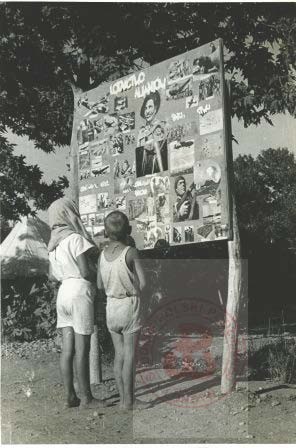 1942-1946, Teheran, Iran.
Polskie dzieci przed tablicą
Fot. NN, Studium Polski Podziemnej w Londynie