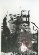 1945, Warszawa. 
Ruiny więzienia przy ulicy Daniłowskiego. 
Fot. NN, Studium Polski Podziemnej w Londynie
