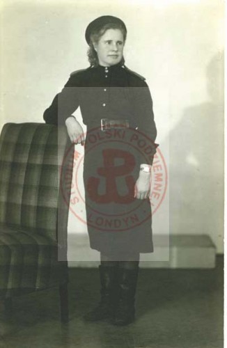 1939-1945, brak miejsca.
Kobieta-żołnierz Armii Czerwonej.
Fot. NN, Studium Polski Podziemnej w Londynie