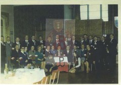 1972, Manchester, Anglia, Wielka Brytania.
Członkowie Koła byłych Żołnierzy Armii Krajowej - Oddział w Manchesterze podczas wspólnego obiadu.
Fot. NN, Studium Polski Podziemnej w Londynie
