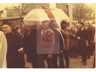 Po 9.05.1986, Milanówek, woj. warszawskie, Polska.
Pogrzeb Józefa Rybickiego ps. 